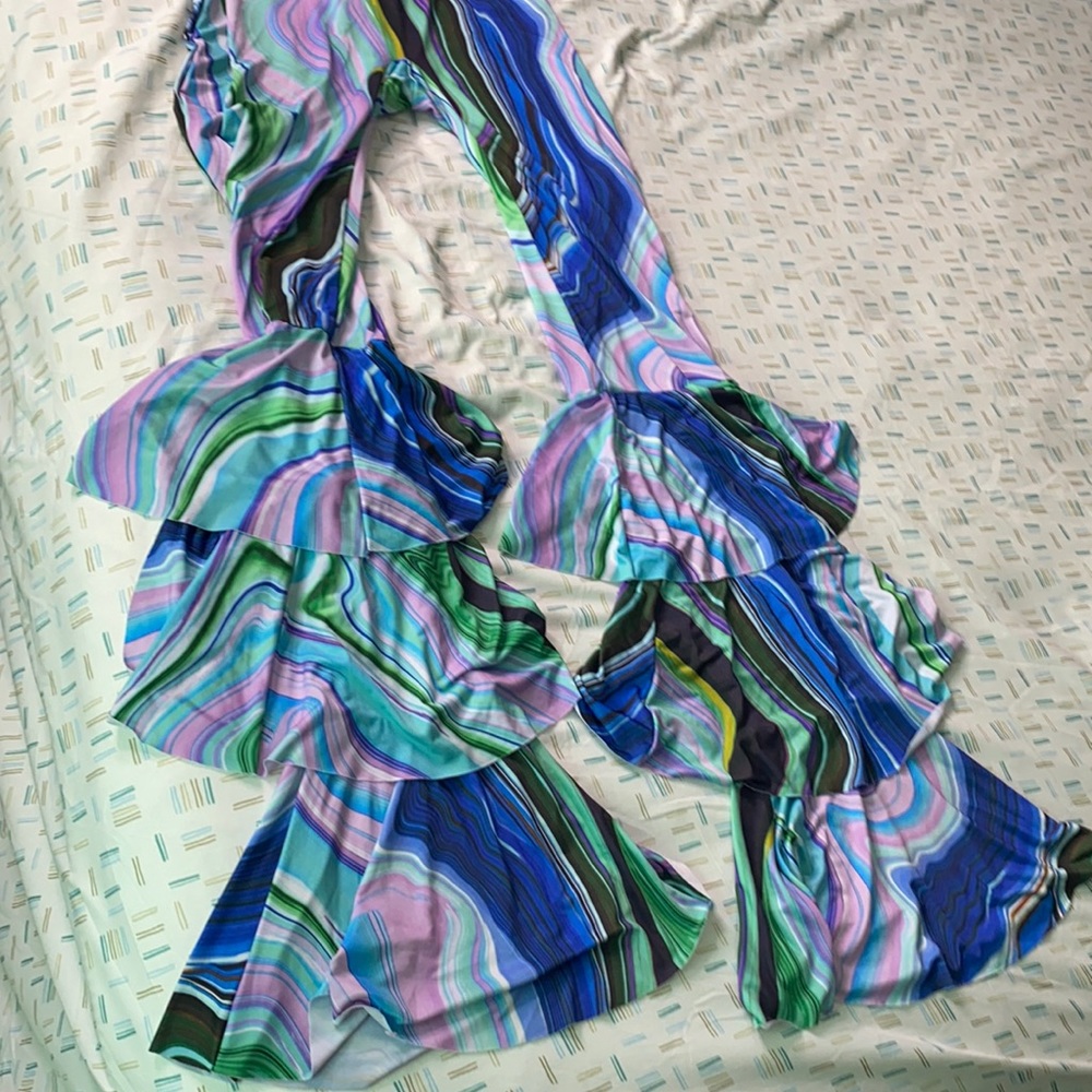 Crazy, cool & fun jumpsuit!!! Multicolored